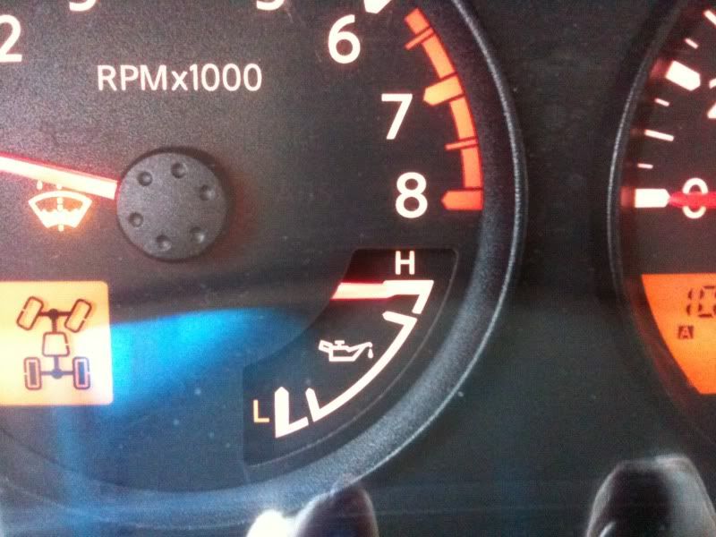 Oil pressure maxed?! And now SES, VDC, SLIP + no acceleration or cruise